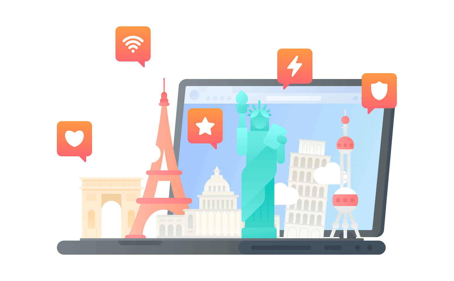 在捷克斯洛伐克连接到中国的加速器 - 返华VPN